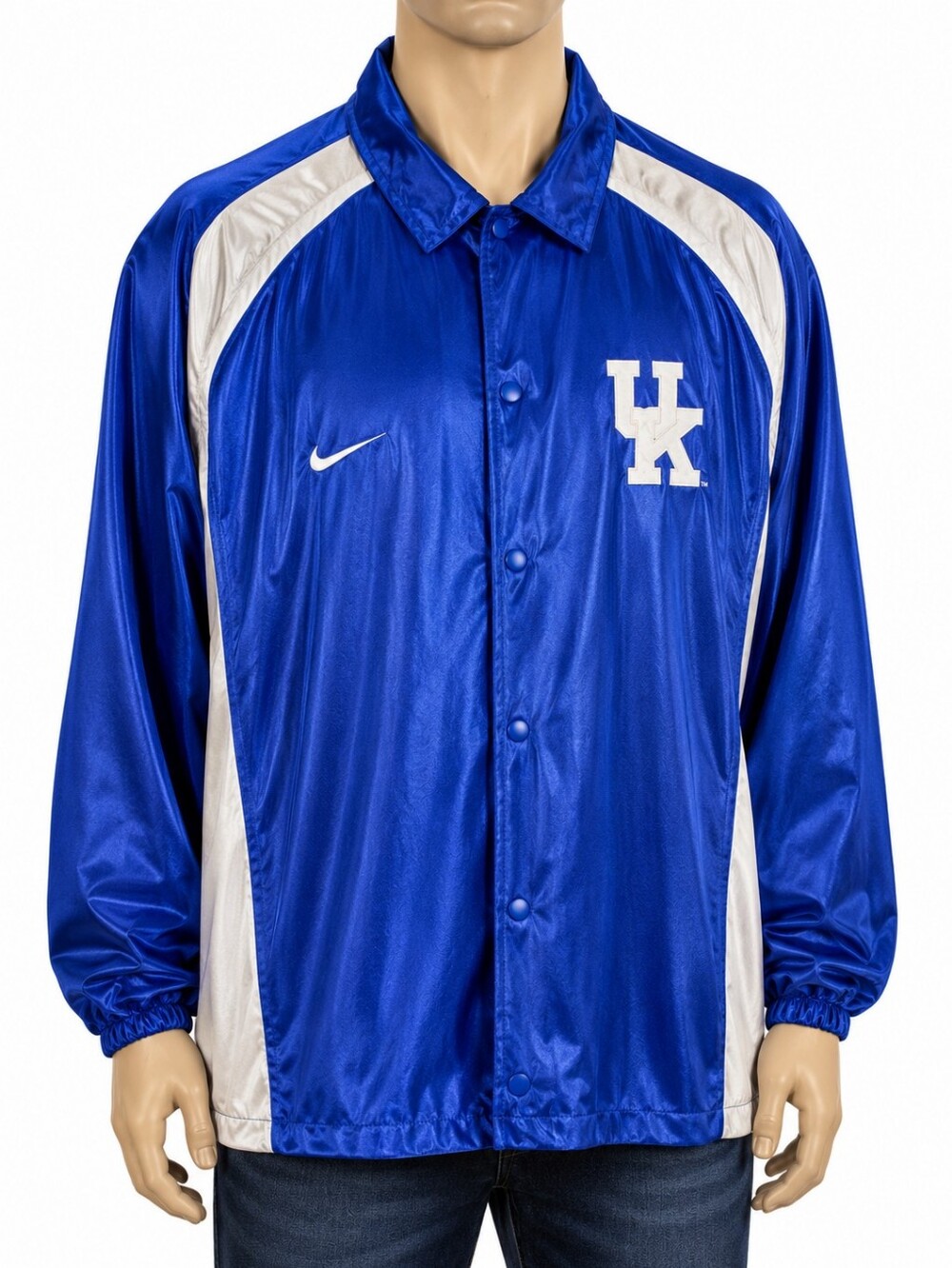 Nike UK Jacket Men 2XL VTG Basketball Sports Y2K Boho Gorp Street 90s Nike